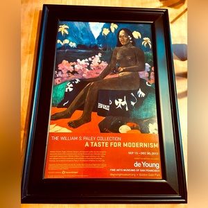 Framed poster: William S. Paley Collection